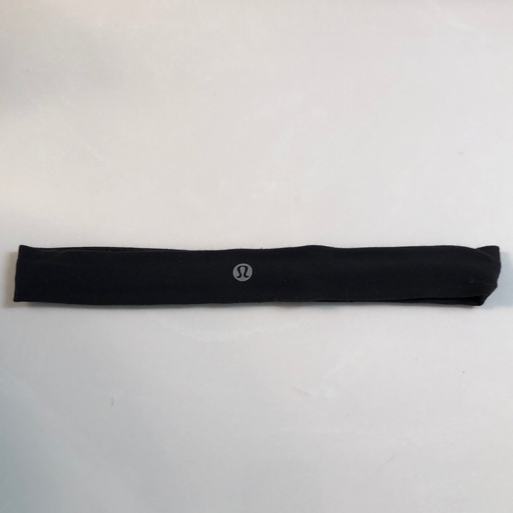 Thin Black Lululemon Headband